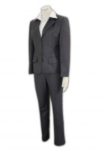 BS038  women business suit made hk suits tailor made design supplier company   juniors business suits